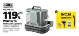 Radio Popular Rowenta aspirador líquidos promoção