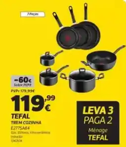 Radio Popular Tefal trem cozinha promoção