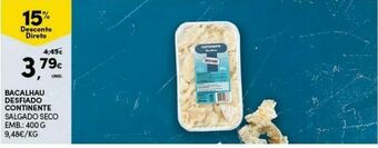 Continente Bom dia Bacalhau promoção