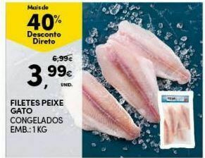 Continente Bom dia Filé de peixe promoção
