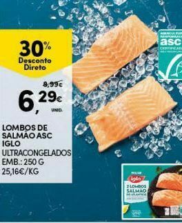 Continente Bom dia Salmão promoção