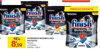 E.Leclerc Detergente Máquina Loiça Pastilhas promoção