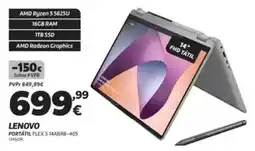 Radio Popular Lenovo portátil flex 5 14abr8-405 1345296 promoção