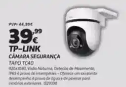 Radio Popular Tp-link camara segurança TAPO TC40 promoção