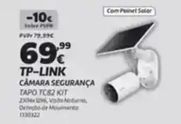 Radio Popular Tp-link camara segurança TAPO TC82 KIT promoção