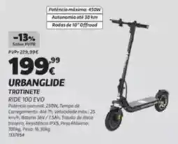Radio Popular Urbanglide trotinete RIDE 100 EVO promoção