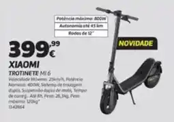 Radio Popular Xiaomi trotinete mi6 promoção
