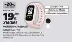 Radio Popular Xiaomi monitor atividade BAND 9 ACTIVE promoção