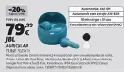 Radio Popular Jbl auricular tune flexi promoção