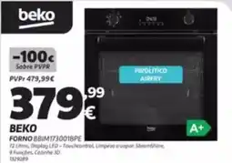 Radio Popular Beko forno bbim173001bpe promoção