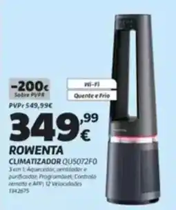 Radio Popular Rowenta climatizador qu5072f0 promoção