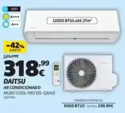 Radio Popular Daitsu ar condicionado promoção