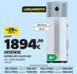 Radio Popular Hisense bomba de calor aqs promoção