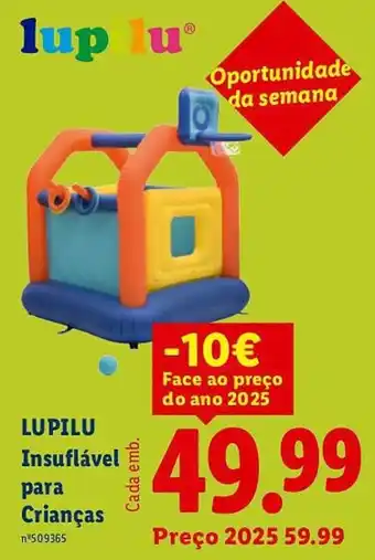 LUPILU Insuflável para Crianças