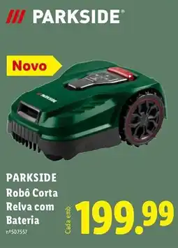 Lidl PARKSIDE Robô Corta Relva com Bateria promoção
