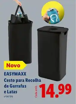 Lidl EASYMAXX Cesto para Recolha de Garrafas e Latas promoção