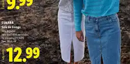 Lidl ESMARA Saia de Ganga promoção