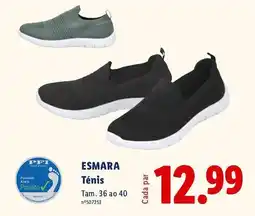 Lidl ESMARA Ténis promoção