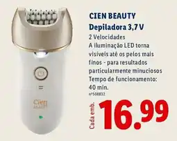 Lidl CIEN BEAUTY Depiladora 3,7V promoção