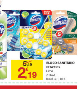 Bloco Sanitário Power 5