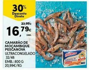 Continente Bom dia Camarão promoção