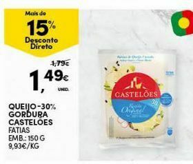 Continente Bom dia Queijos castelões promoção