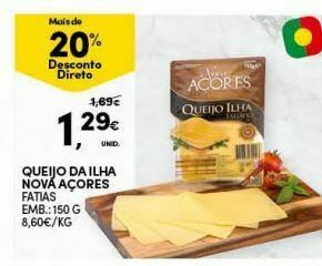 Continente Bom dia Queijos nova açores promoção