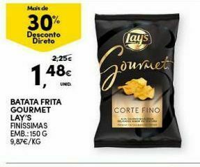 Continente Bom dia Batata chips lay's promoção