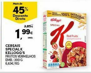 Continente Bom dia Cereais kellogg's promoção