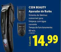 Lidl CIEN BEAUTY Aparador de Barba promoção