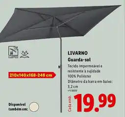 Lidl LIVARNO Guarda-sol promoção