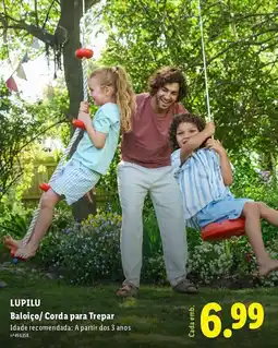 Lidl LUPILU Baloiço/ Corda para Trepar promoção