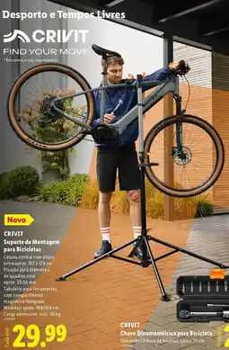 Lidl CRIVIT Suporte de Montagem para Bicicletas promoção