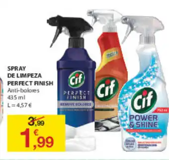 E.Leclerc Spray de Limpeza Perfect Finish 435ml promoção