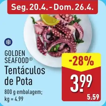 GOLDEN SEAFOOD Tentáculos de Pota