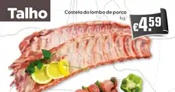 Bolama Costela do lombo de porco promoção