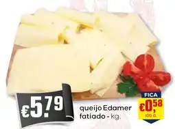 Bolama queijo Edamer fatiado promoção