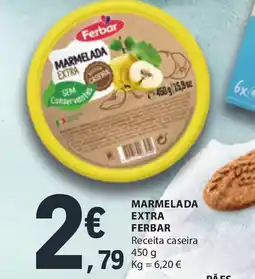 E.Leclerc Marmelada extra ferbar promoção