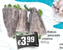 Bolama Rabos pescada chilena promoção