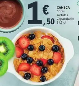 E.Leclerc CANECA Cores sortidas promoção