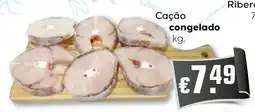 Bolama Cação congelado promoção