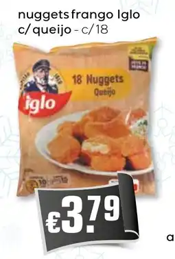 Bolama nuggets frango Iglo c/queijo - c/18 promoção