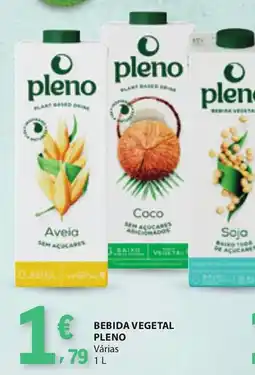 E.Leclerc Bebida vegetal pleno várias promoção