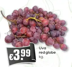 Bolama Uva red globe promoção