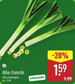 ALDI Alho-francês promoção