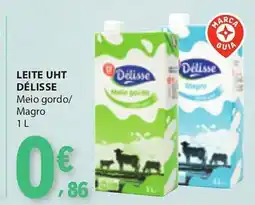 E.Leclerc Leite uht délisse promoção