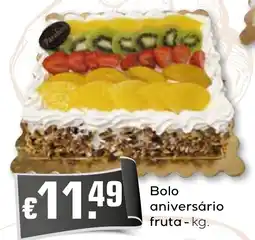 Bolama Bolo aniversário fruta promoção