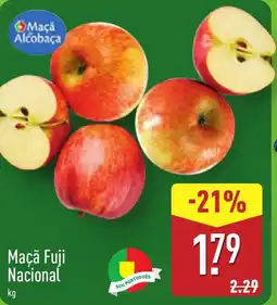ALDI Maçã Fuji Nacional promoção