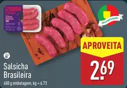 ALDI Salsicha Brasileira promoção