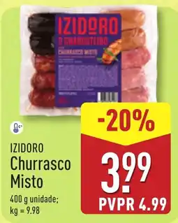 ALDI IZIDORO Churrasco Misto promoção
